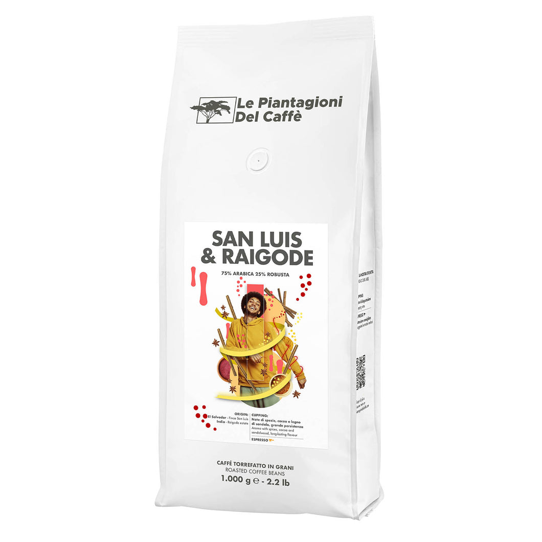 San Luis & Raigode 500g (grains de café torréfiés)