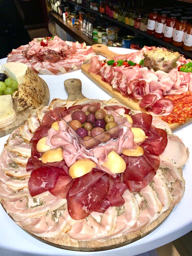 Plateau de charcuterie italienne