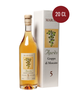 Grappa di Moscato "Après" 5 ans